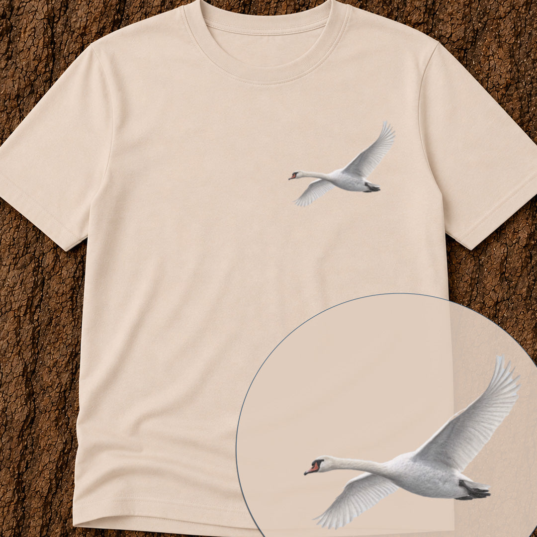 Zwaan vliegend T‑Shirt