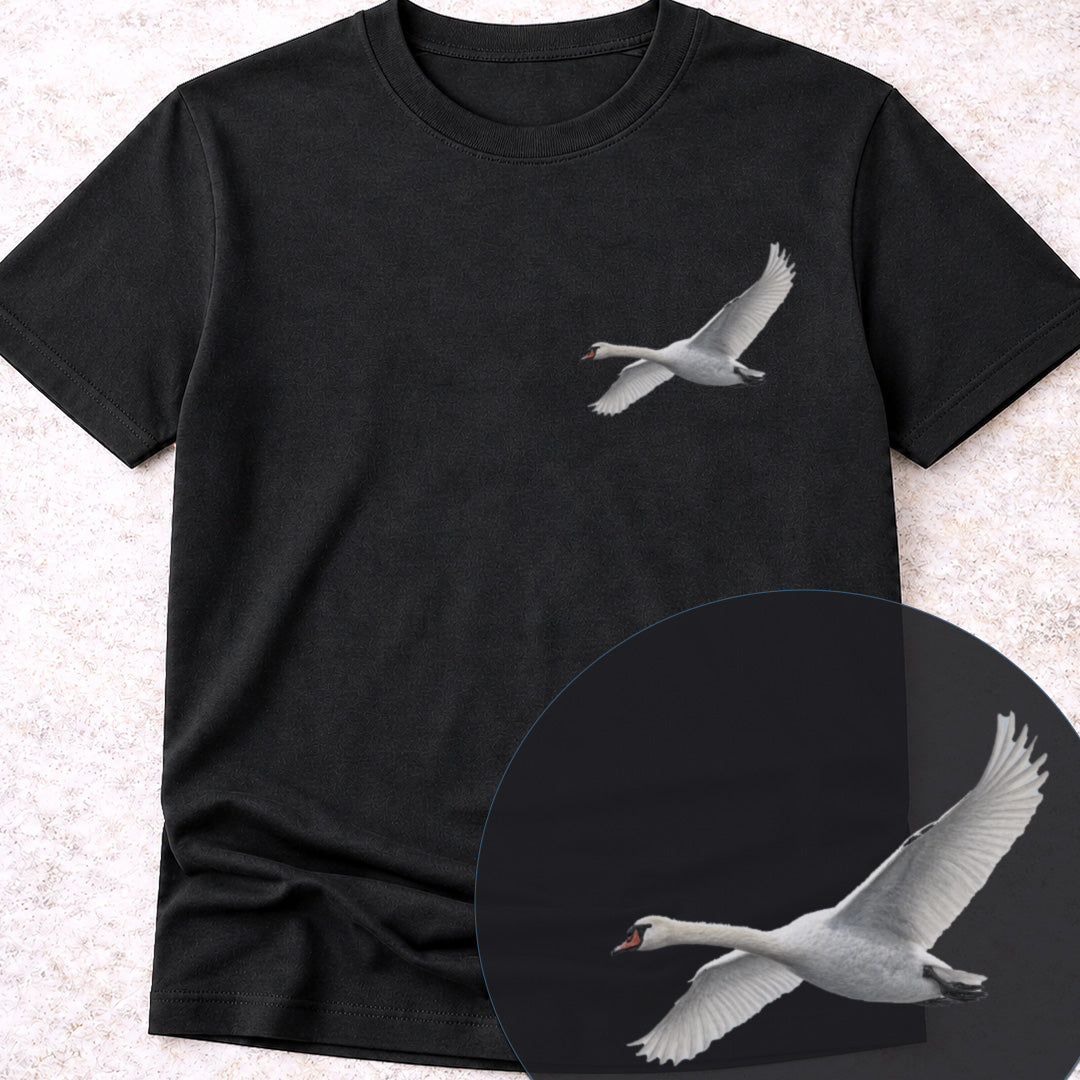Zwaan vliegend T‑Shirt