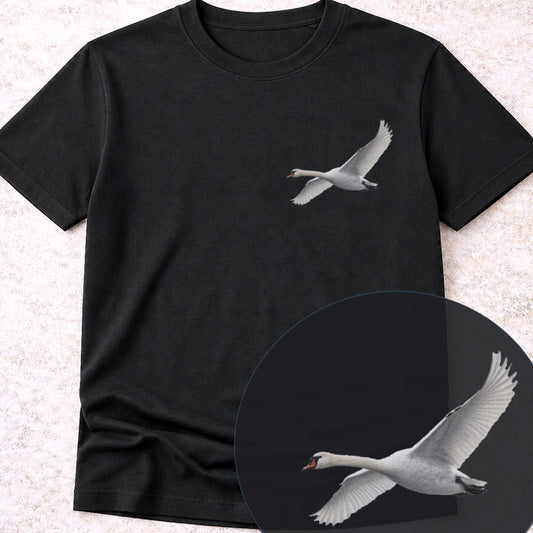 Zwaan vliegend T‑Shirt