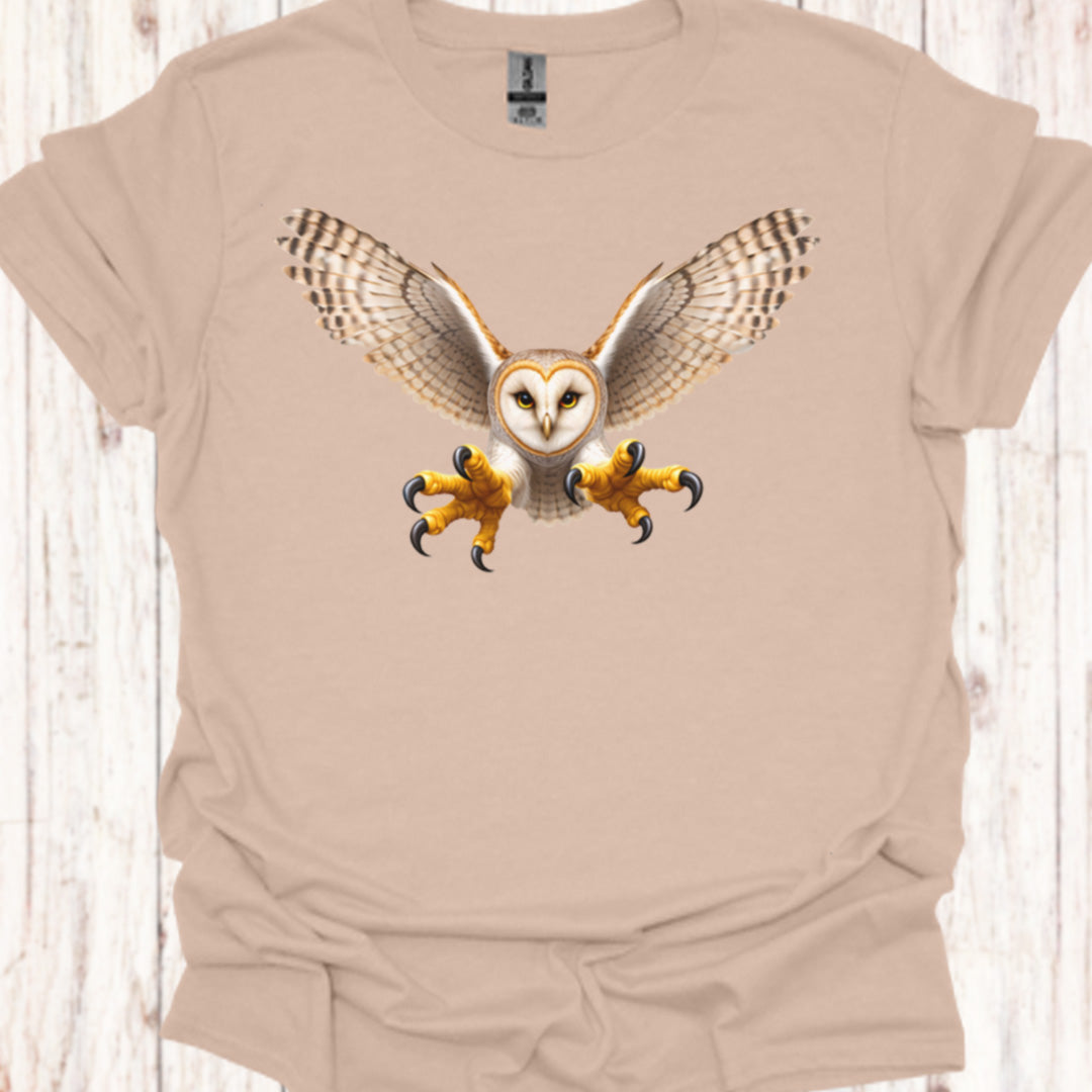 Kerkuil in de Aanval T-Shirt