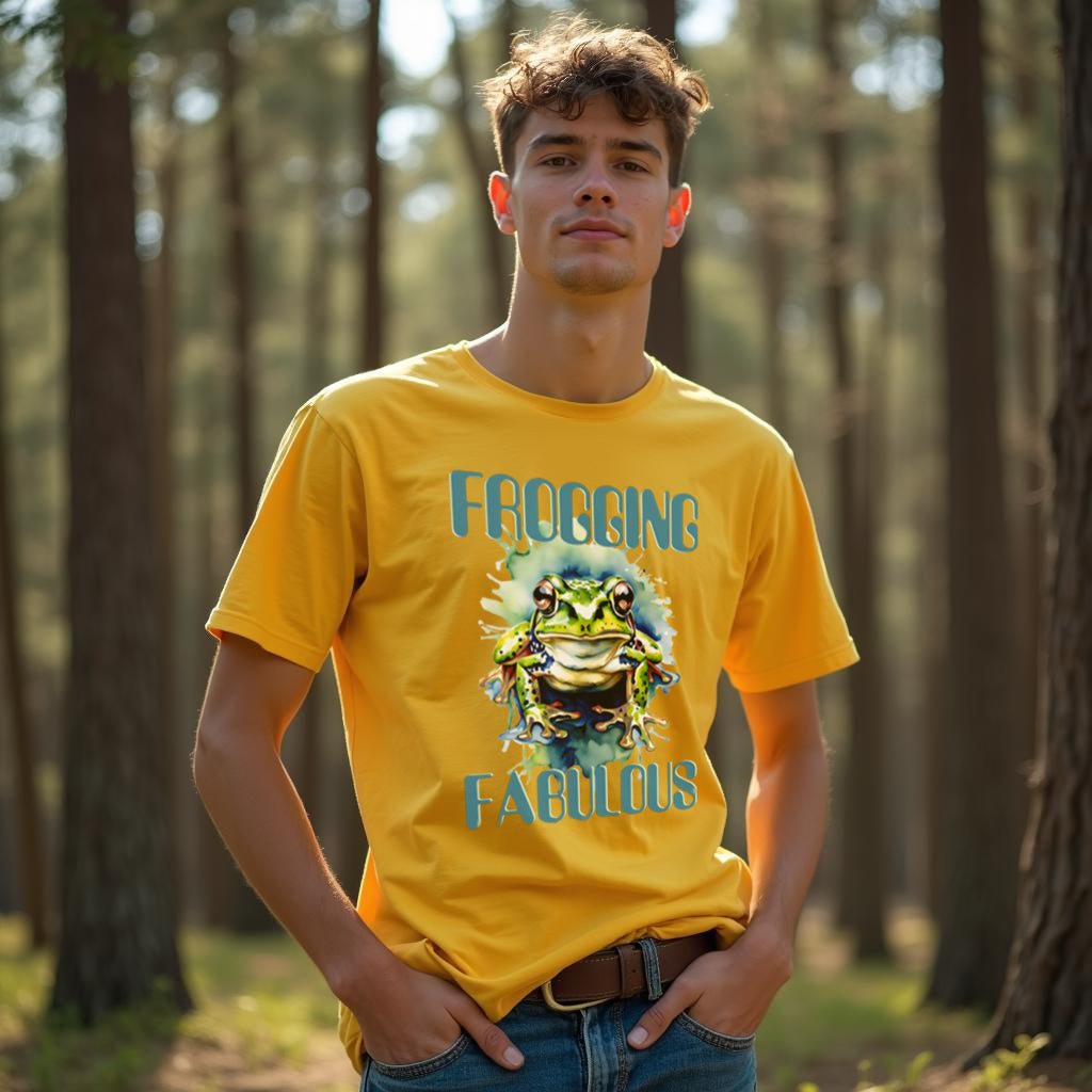 Frogging Fabulous trendy T-shirt 