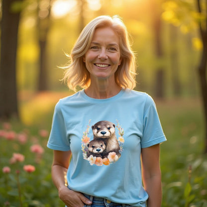 Mama otter moederdag T-shirt